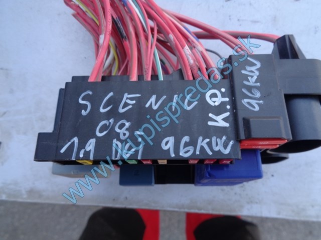 poistková skrinka na renault scénic III 1,9dci, 1801330-1D
